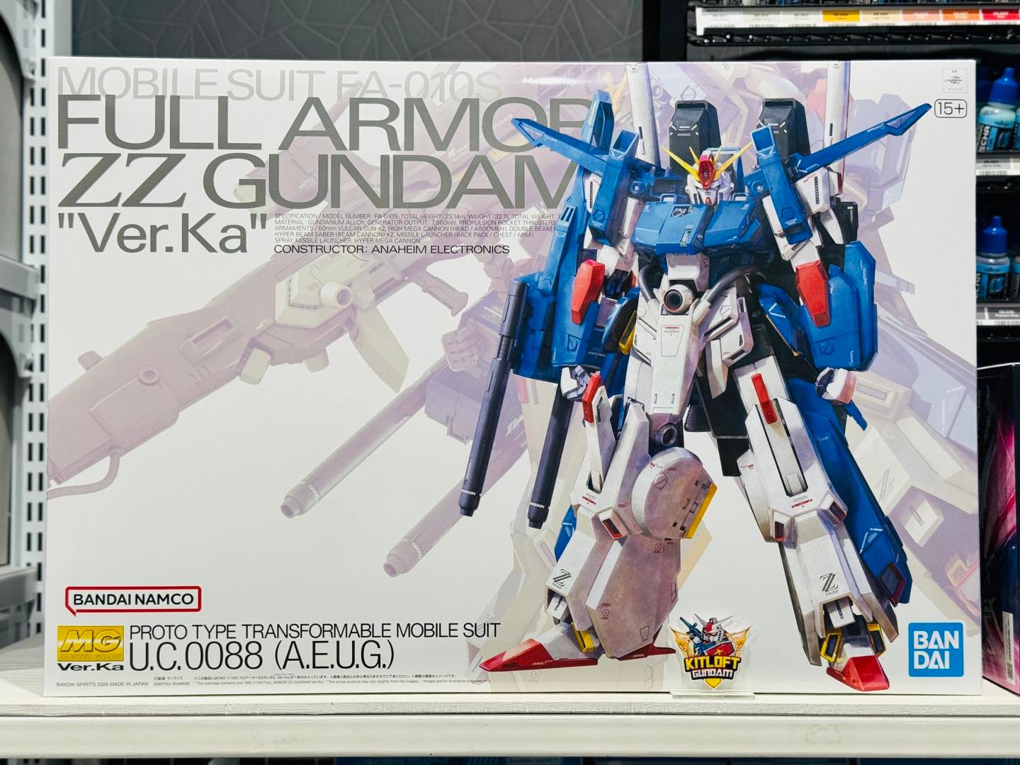 MG FULL ARMOR ZZ GUNDAM