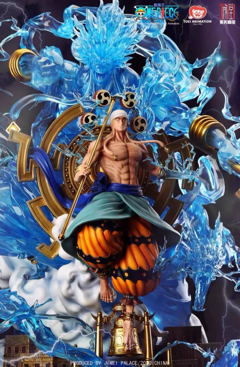 Jimei Palace Studio ONE PIECE Enel Resin H62cm In Stock Statue New