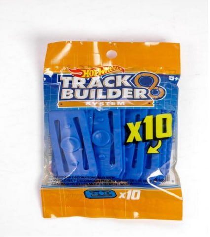 HOT WHEELS Track Builder Connector Pieces 10 Connectors In Pack FNJ26
